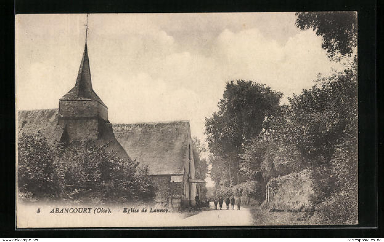 CPA Abancourt, Eglise De Lannoy  - Other & Unclassified