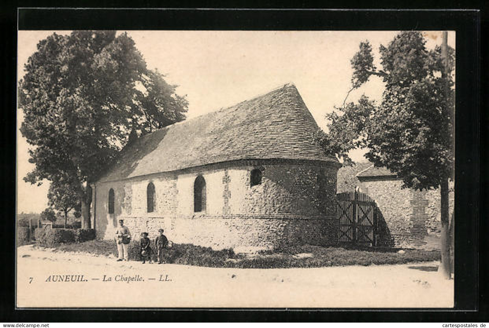 CPA Auneuil, La Chapelle  - Auneuil