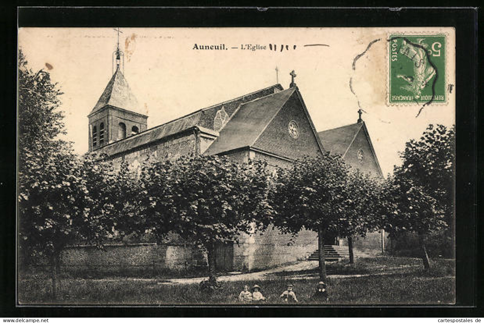 CPA Auneuil, L'Eglise  - Auneuil