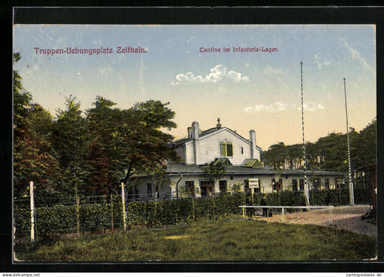 AK Zeithain, Cantine Im Infanterie-Lager, Truppenübungsplatz  - Zeithain