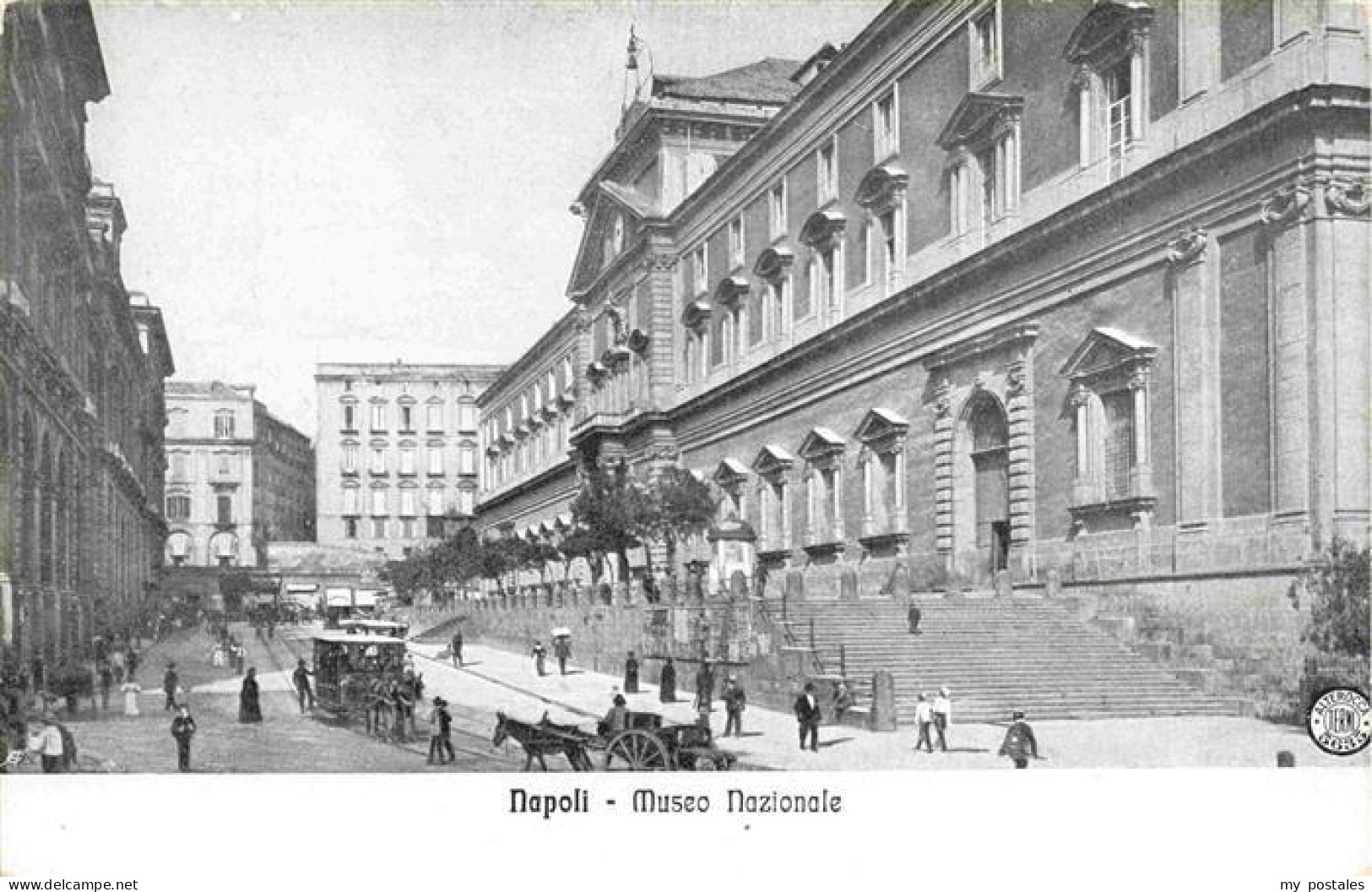 73977291 NAPOLI_Neapel_Naples_IT Museo Nazionale Pferdebahn - Sonstige & Ohne Zuordnung