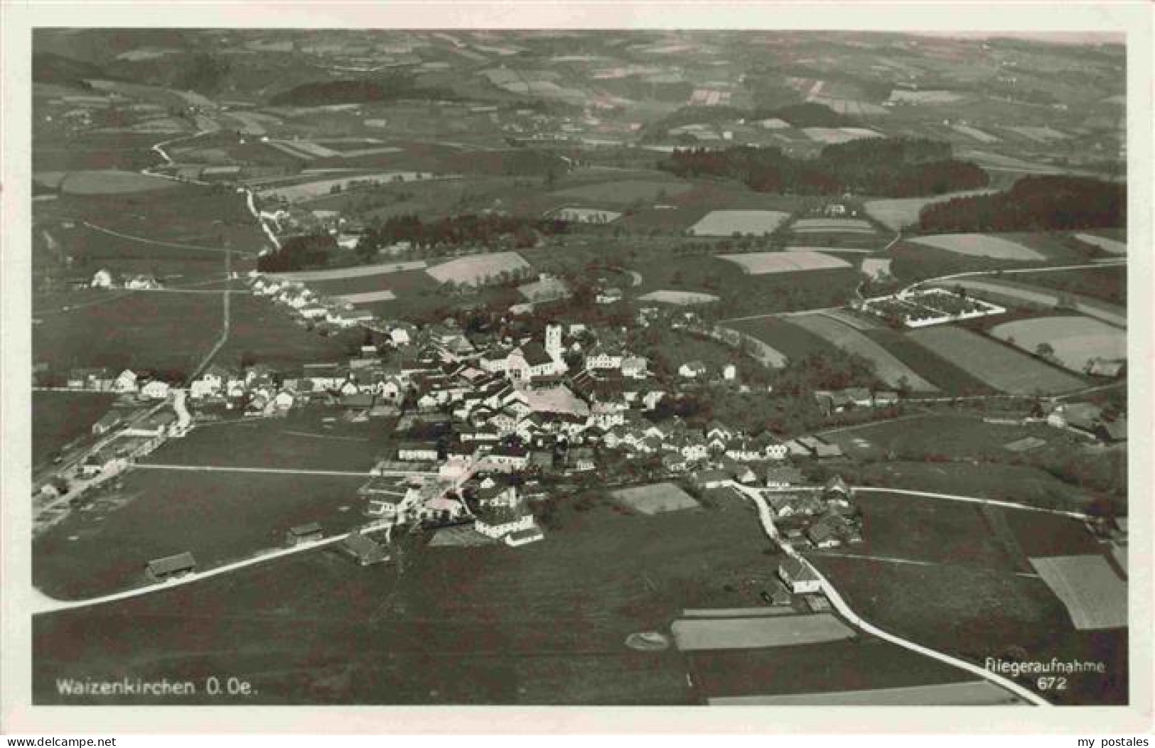 73977188 Waizenkirchen_Innviertel_Oberoesterreich_AT Fliegeraufnahme - Other & Unclassified