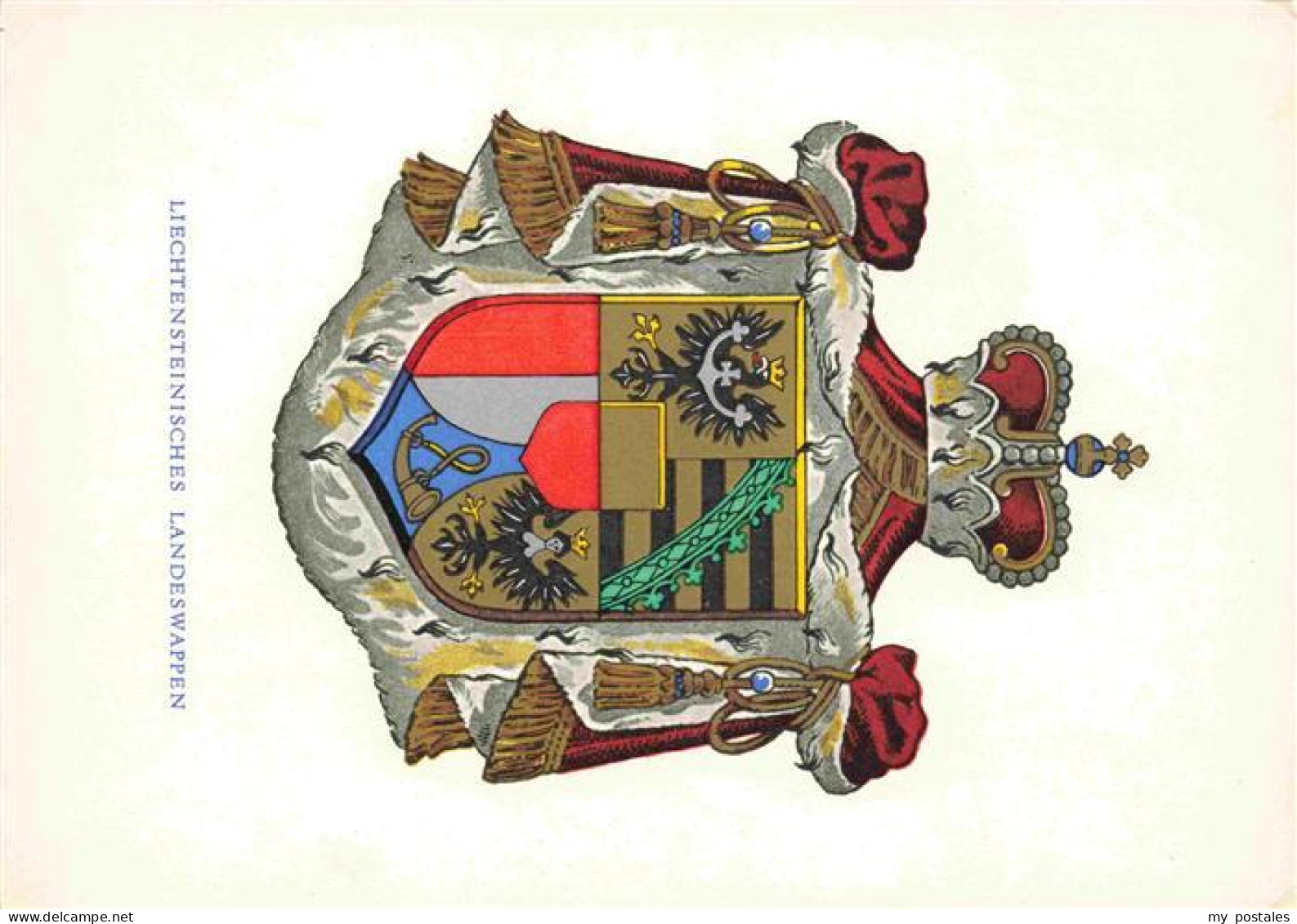 73977145 Vaduz_Liechtenstein_FL Wappen - Liechtenstein
