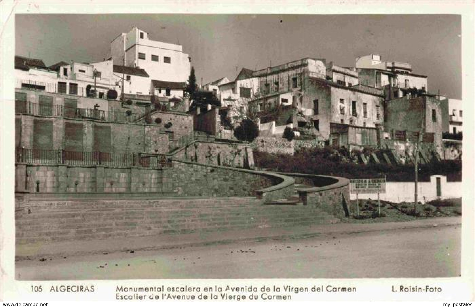 73977097 Algeciras_Cadiz_Andalucia_ES Escalier De L'Avenue De La Vierge Du Carme - Other & Unclassified