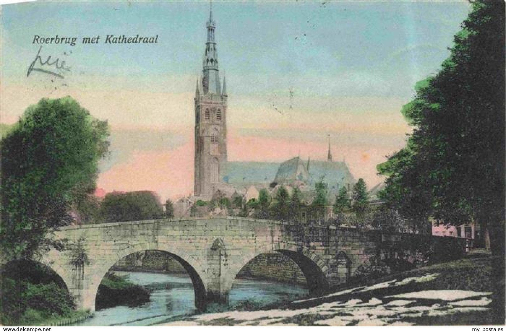 73977030 ROERMOND_Limburg_NL Roerbrug Met Kathedraal - Other & Unclassified