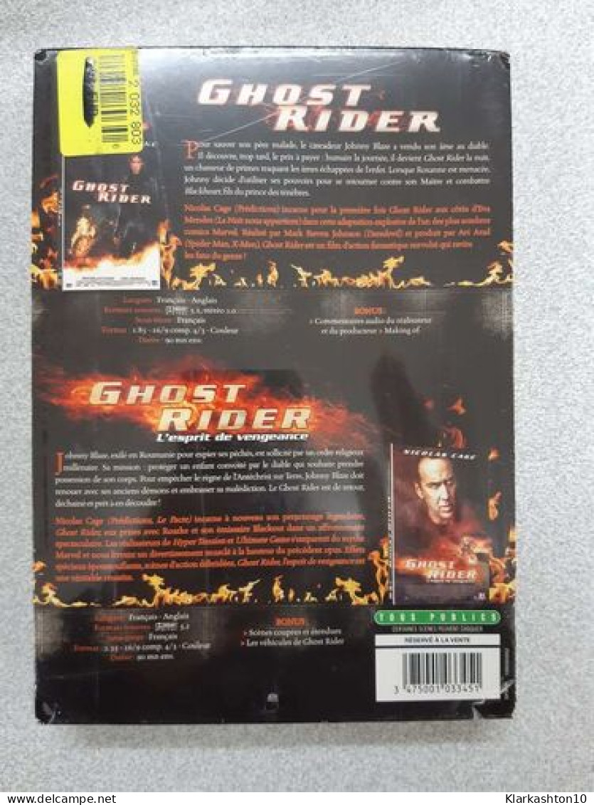 Ghost Rider + Ghost Rider 2 : L'esprit De Vengeance - Autres & Non Classés