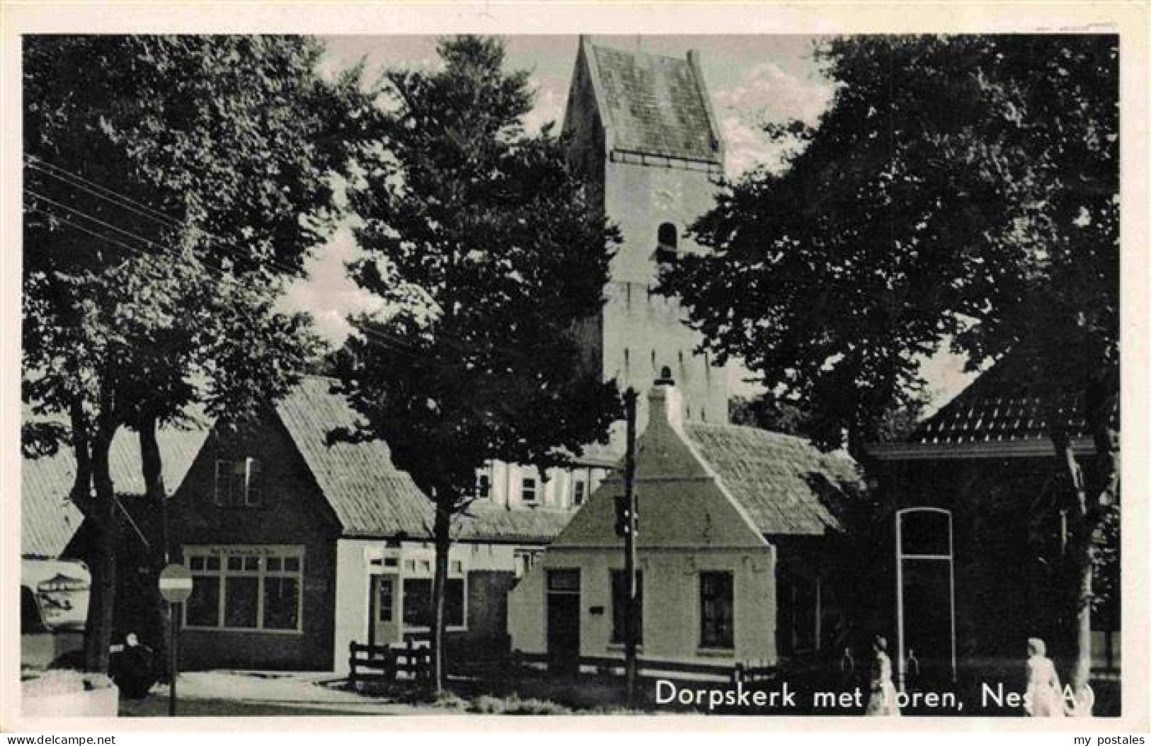 73977007 Nes_Ameland_Friesland_NL Dorpskerk Met Toren - Other & Unclassified