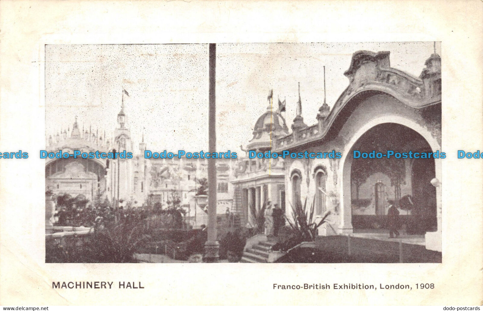 R058274 Machinery Hall. Franco British Exhibition. London. 1908 - Autres & Non Classés