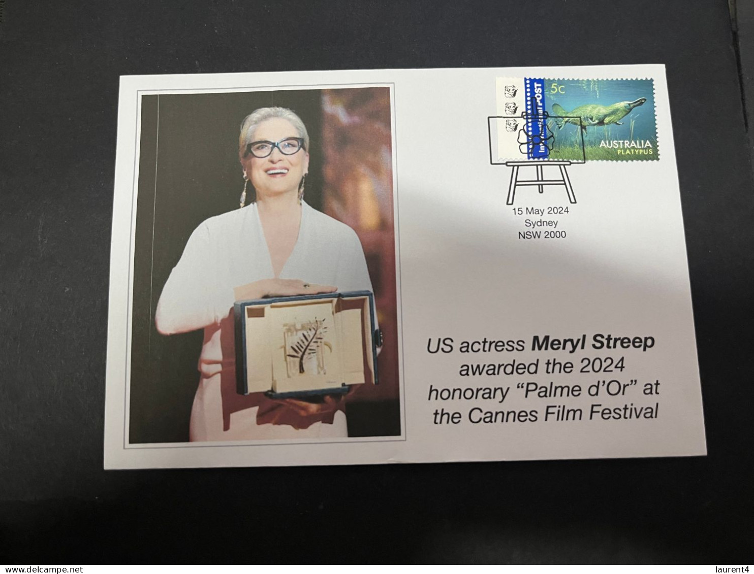 20-5-2024 (5 Z 37) US Actrss Meryl Streepawarded The 2024 Honorary "Palme D'Or" At The Cannes Film Festival In France - Acteurs