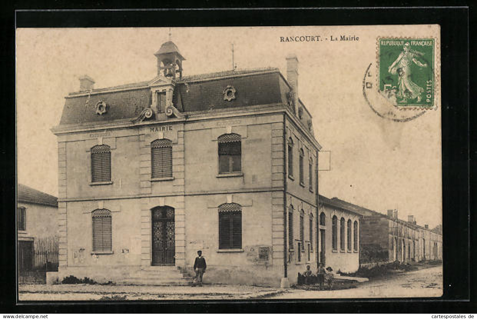 CPA Rancourt, La Mairie  - Other & Unclassified