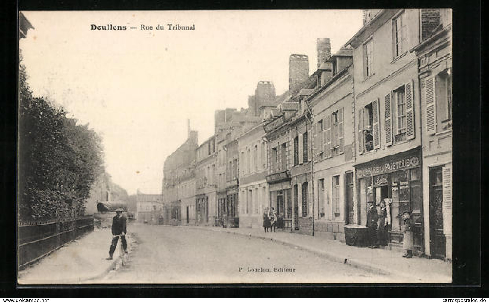CPA Doullens, Rue Du Tribunal  - Doullens