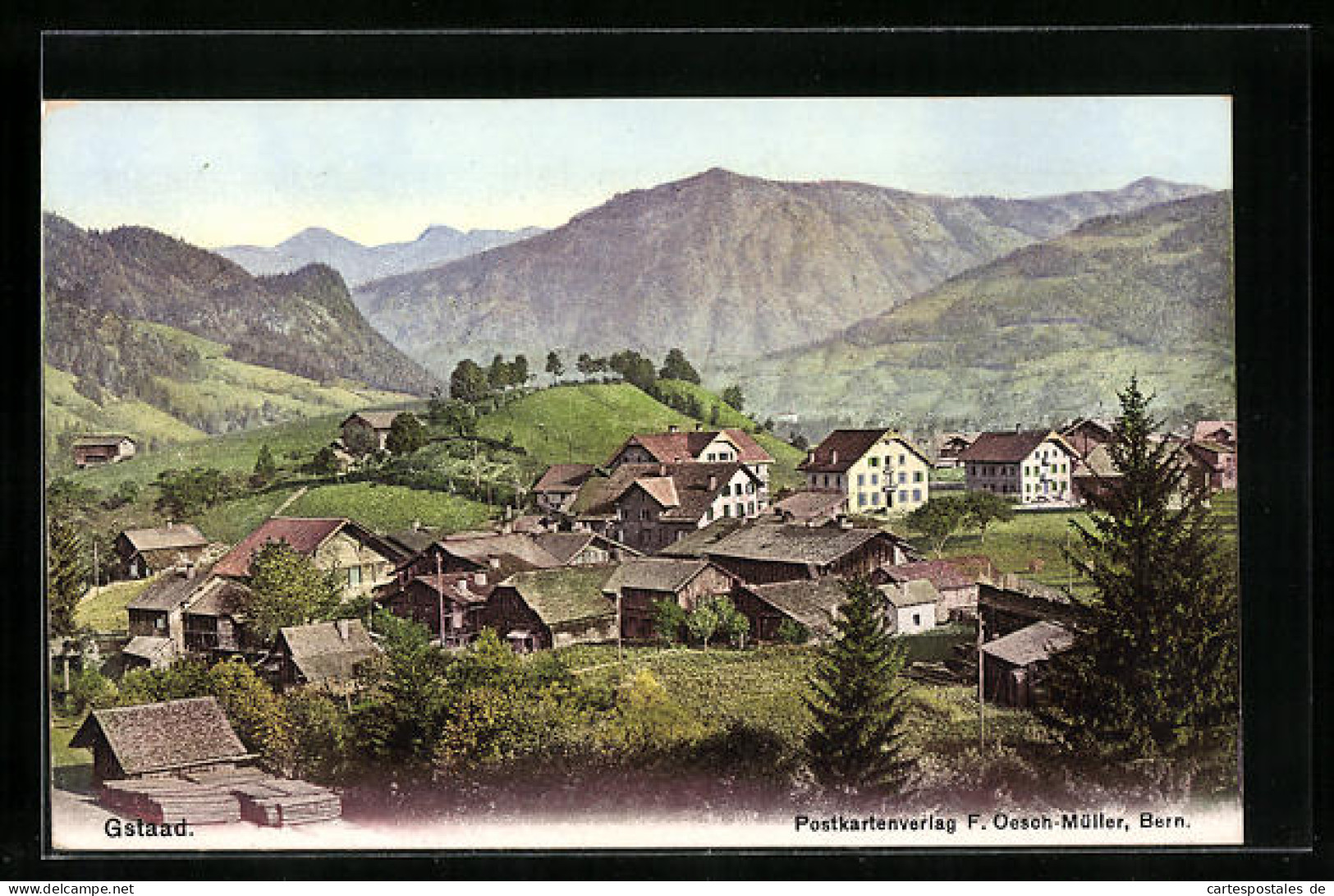 AK Gstaad, Ortstotale  - Gstaad