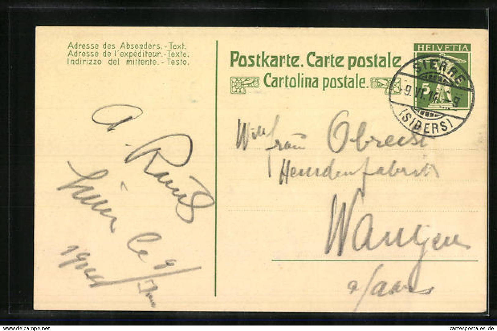 AK Reklame Für Chocolat Suchard, Hund Bettelt An Einem Mädchen Nach Schokolade, Grand Prix Paris 1900, Ganzsache  - Landbouw