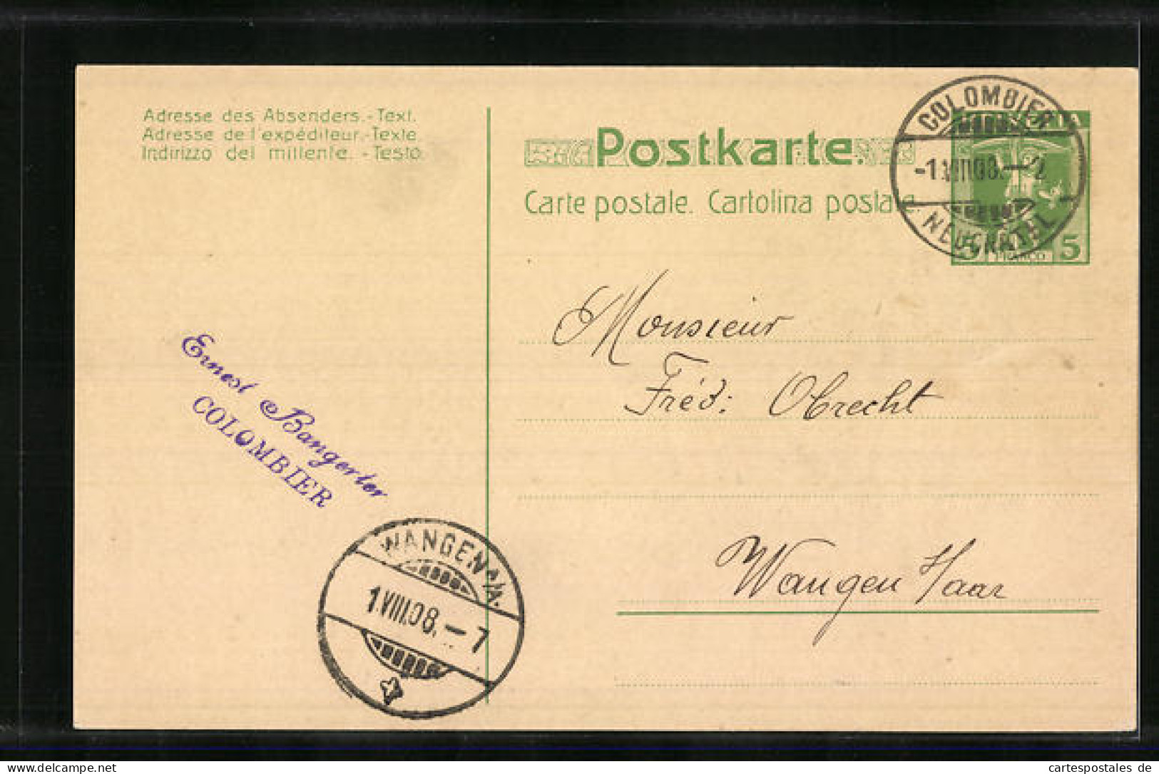 AK Reklame Für Chocolat Suchard, Zwei Kinder In Harlekin-Kostümen, Grand Prix Paris 1900, Ganzsache  - Landwirtschaftl. Anbau