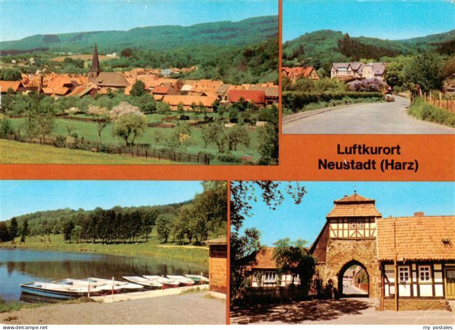 73947337 Neustadt_Harz Teilansicht Kurhaus Haus Lebenswende Gondelteich Torstras - Other & Unclassified