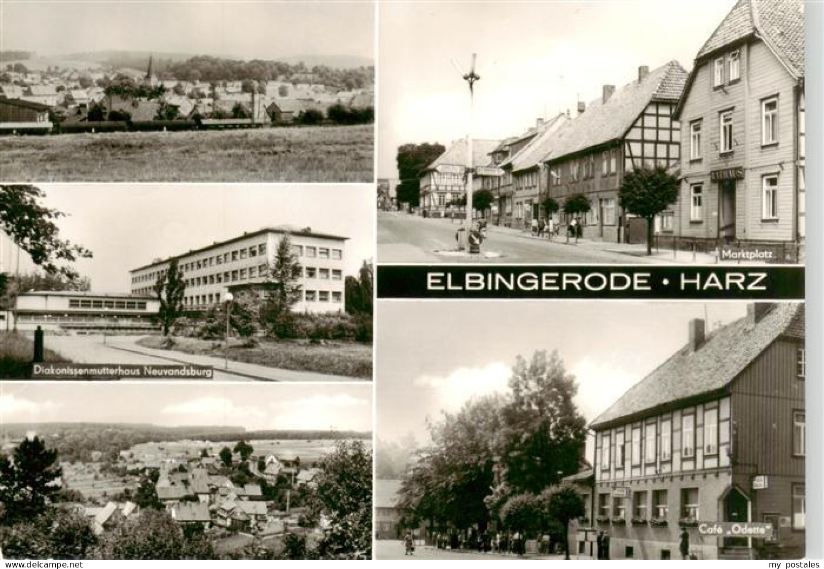 73947325 Elbingerode_Harz Diakonissenmutterhaus Neuvandsburg Panorama Marktplatz - Other & Unclassified