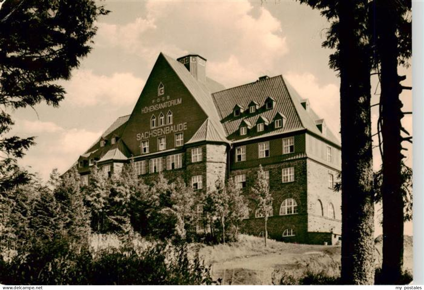 73947318 Oberwiesenthal_Erzgebirge FDGB Hoehensanatorium Sachsenbaude - Oberwiesenthal