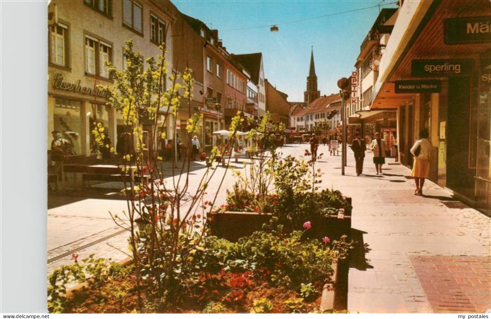 73906051 Zweibruecken Pfalz Hauptstrasse Fussgaengerzone - Zweibruecken