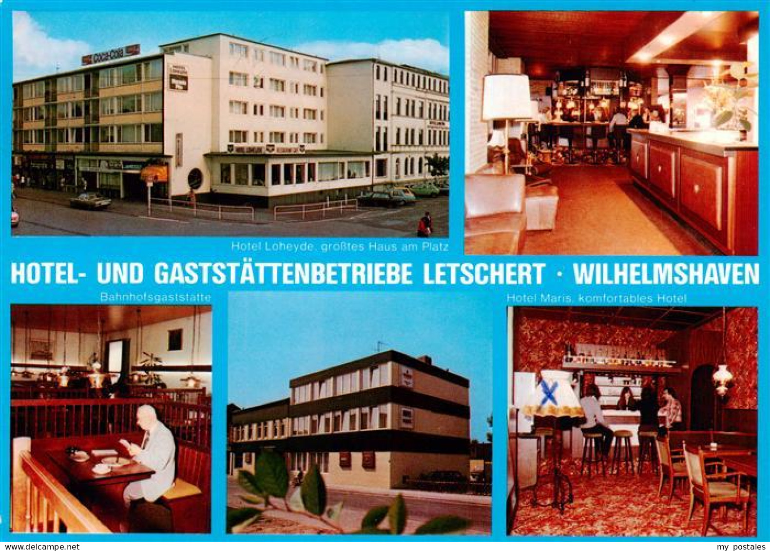 73906011 Wilhelmshaven Hotel Loheyde Gastraeume Bar Theke - Wilhelmshaven