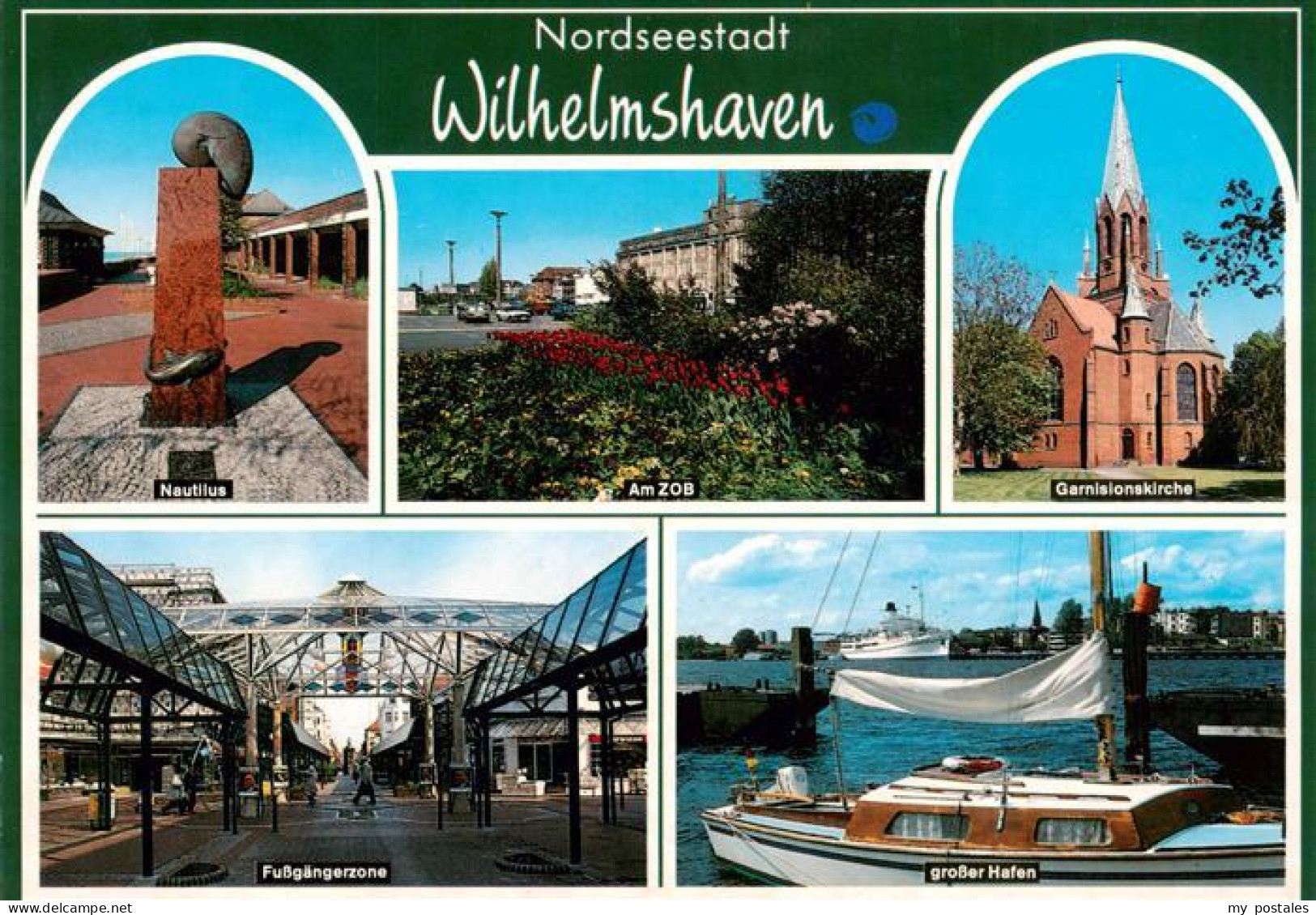 73906004 Wilhelmshaven Nautilus Am ZOB Garnisonskirche Fussgaengerzone Grosser H - Wilhelmshaven