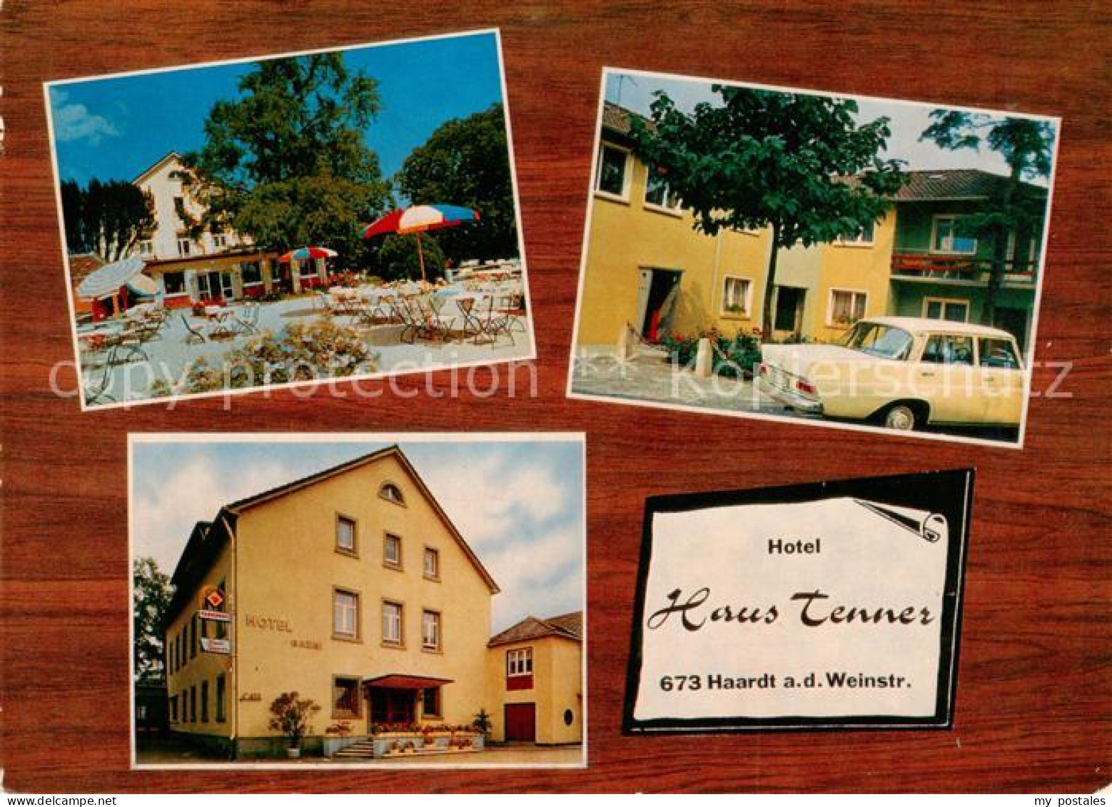 73867095 Haardt  Neustadt Weinstrasse Hotel Haus Tenner Terrasse  - Neustadt (Weinstr.)
