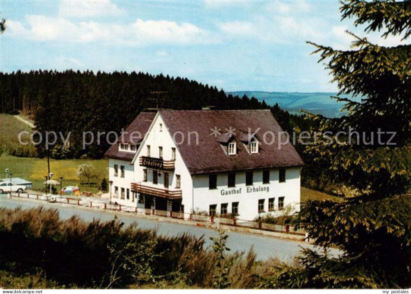 73867076 Laibach Bad Berleburg Hotel Pension Cafe Erholung Laibach Bad Berleburg - Bad Berleburg