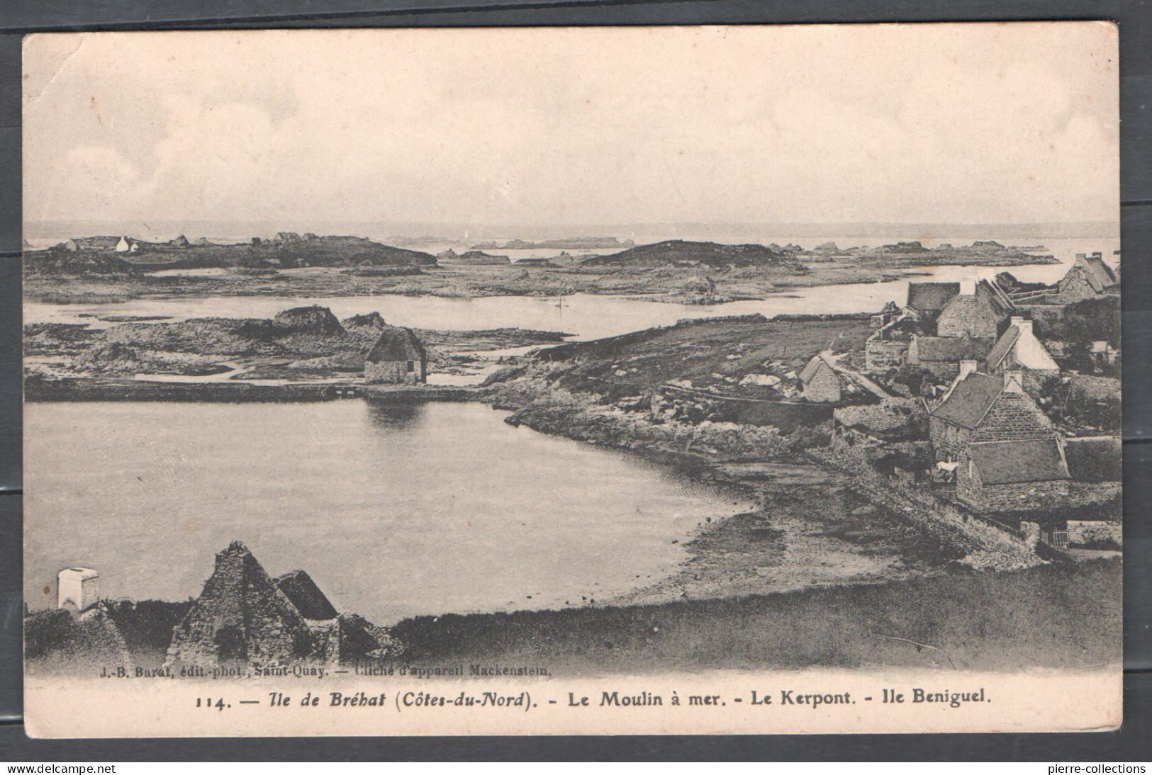 Ile De Bréhat - Côte D'Armor - Le Moulin à Mer - Le Kerpont - Ile Beniguel - Ile De Bréhat