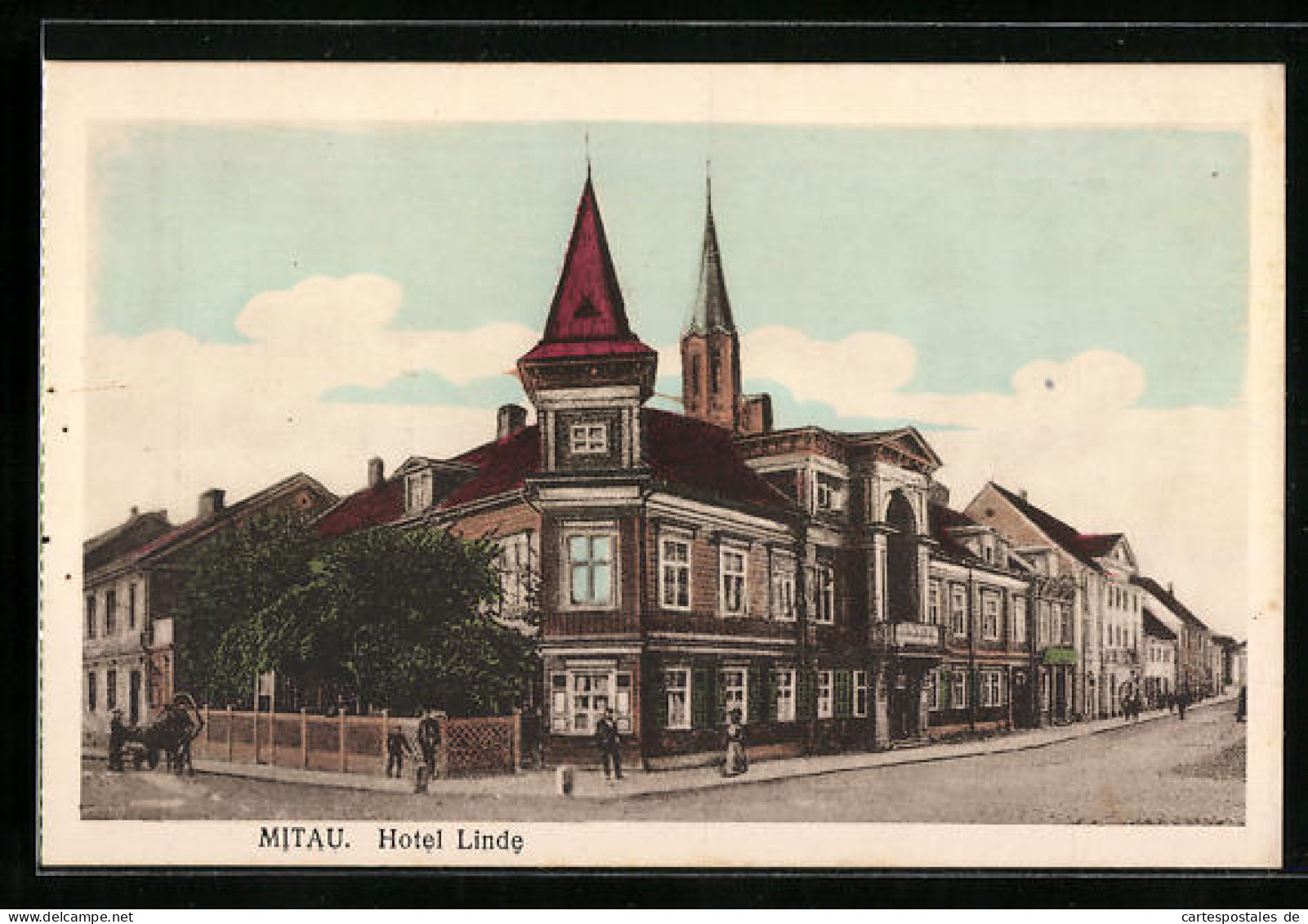 AK Mitau, Hotel Linde  - Lettonie