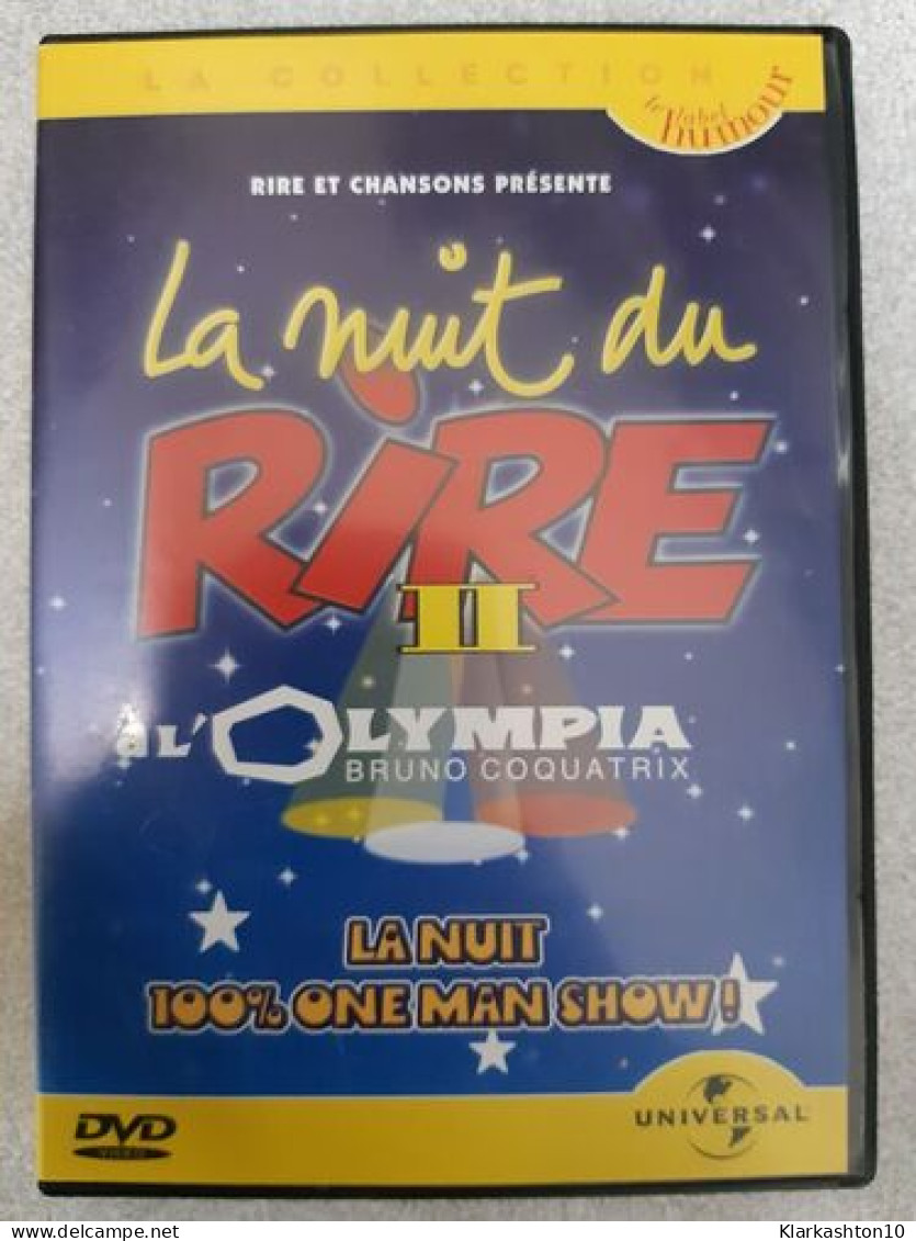 DVD Spectacle - La Nuit Du Rire à L'Olympia - Autres & Non Classés