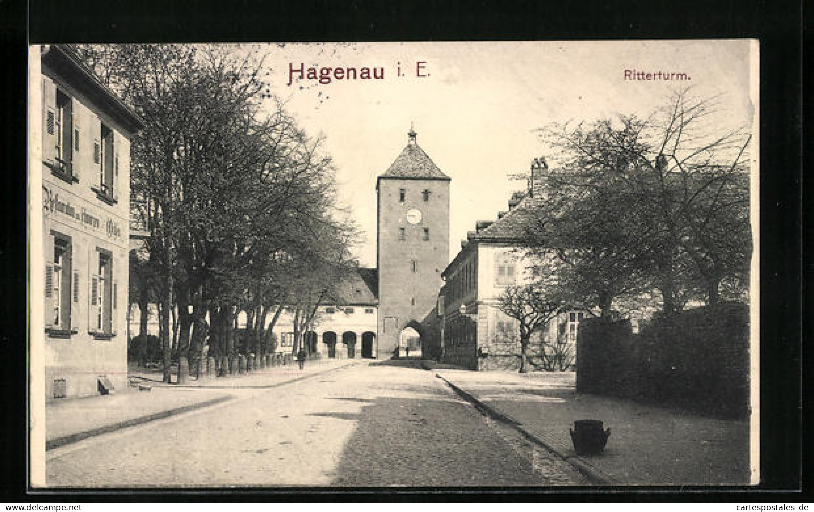 CPA Hagenau I. E., Vue De Ritterturm  - Other & Unclassified
