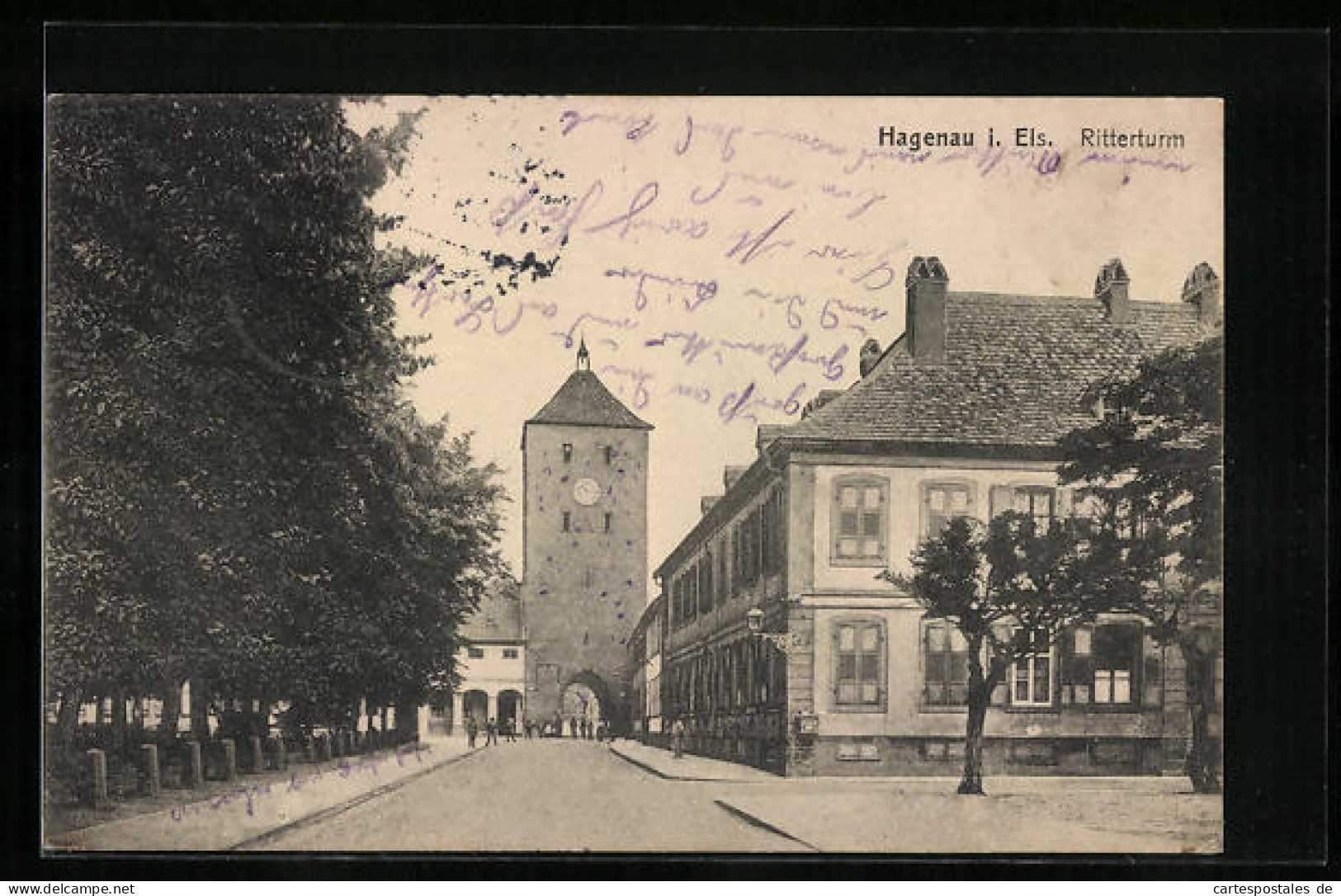 CPA Hagenau I. Els., Ritterturm  - Other & Unclassified