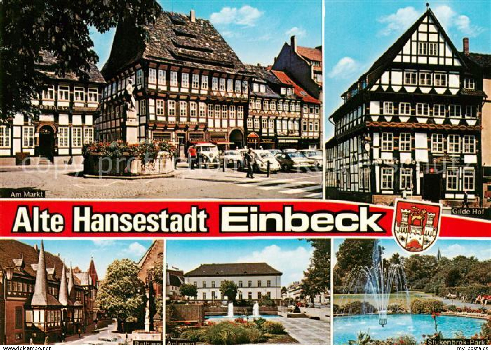 73832986 Einbeck Niedersachsen Am Markt Gilde Hof Rathaus Anlagen Stutenbrok Par - Einbeck