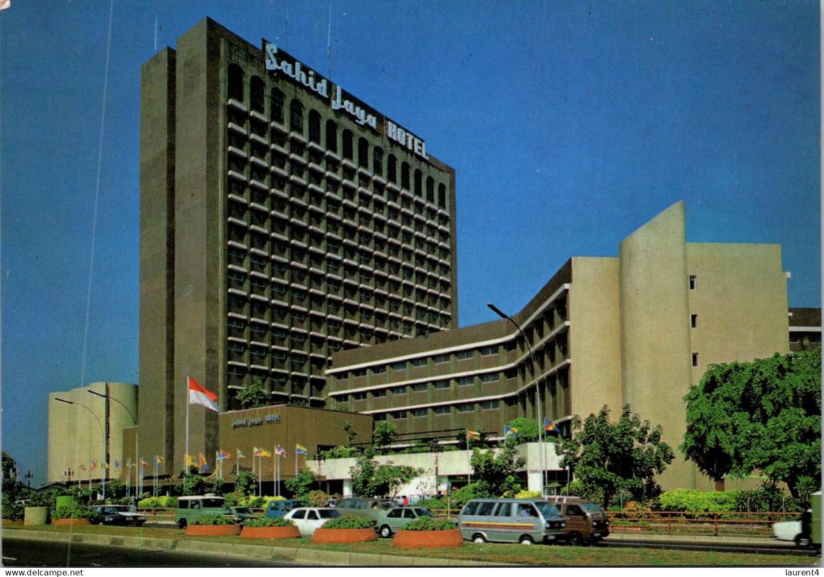 20-5-2024 (5 Z 36) Indonesia (posted To Australia 1985) Sahid Jaya Hotelin Jakarta - Hotels & Restaurants
