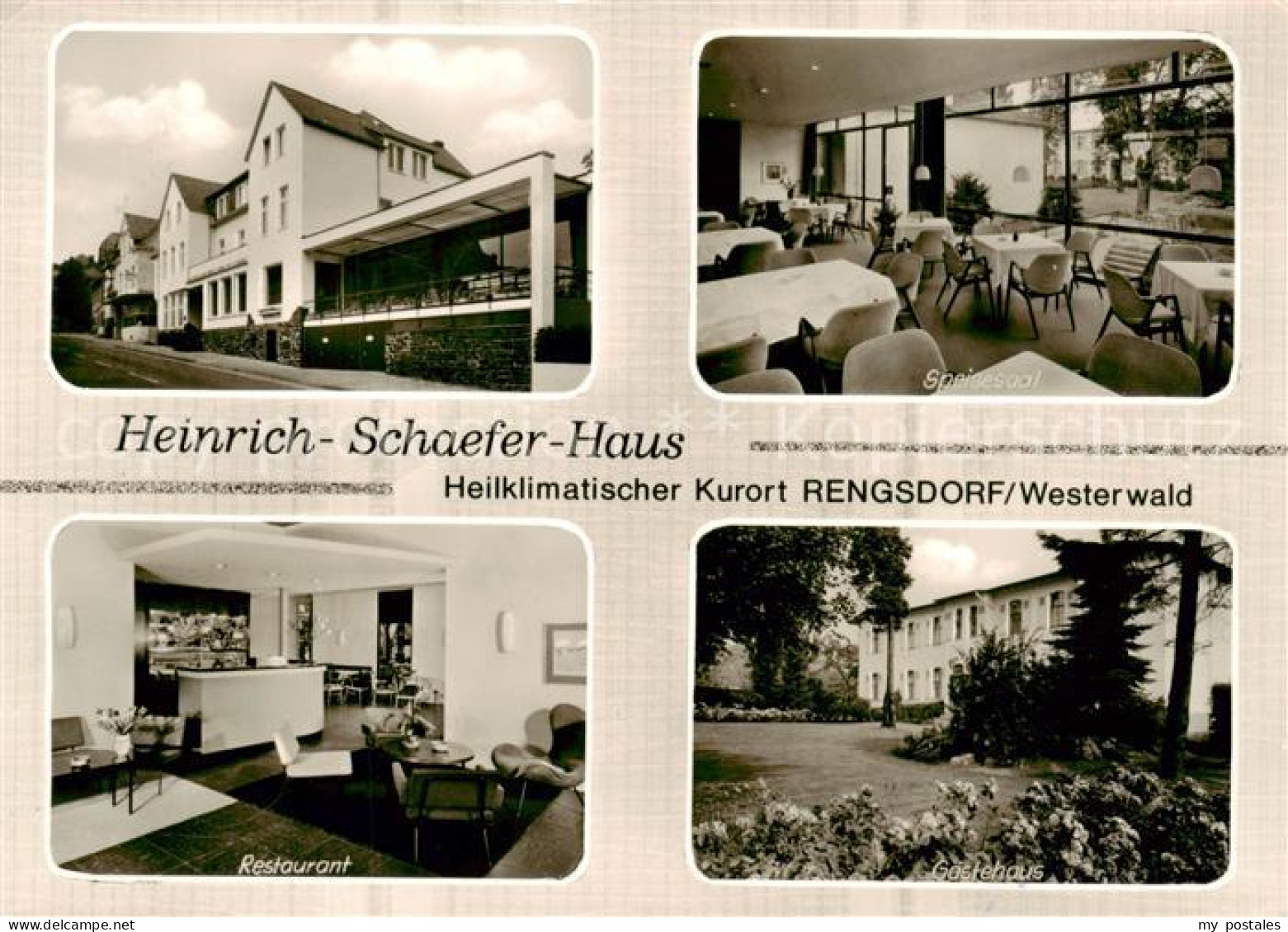 73832706 Rengsdorf Heinrich-Schaefer-Haus Speisesaal Restaurant Gaestehaus Rengs - Other & Unclassified