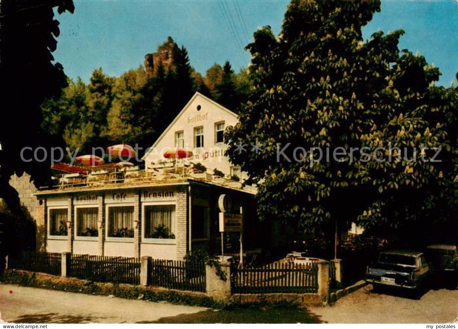 73832705 Tuechersfeld Gasthof Cafe Puettlachtal Tuechersfeld - Pottenstein