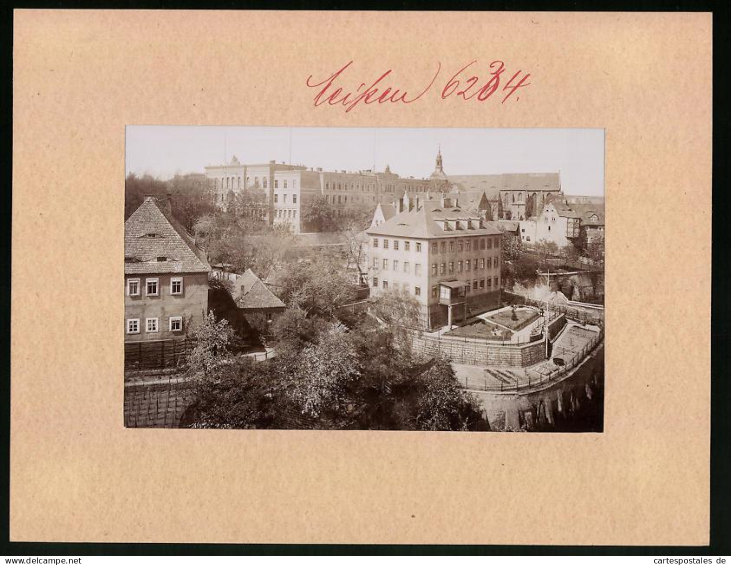 Fotografie Brück & Sohn Meissen, Ansicht Meissen I. Sa., Partie An Der Königliche Fürsten- Und Landesschule St. Afra  - Places