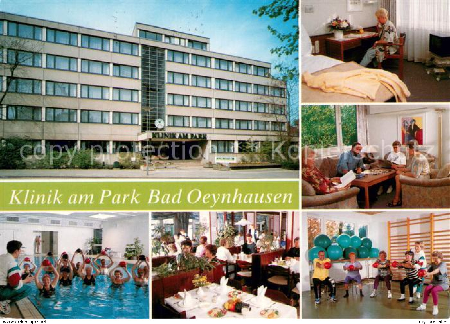 73758820 Bad Oeynhausen Klinik Am Park Speisesaal Gymnastikhalle Hallenbad Wasse - Bad Oeynhausen