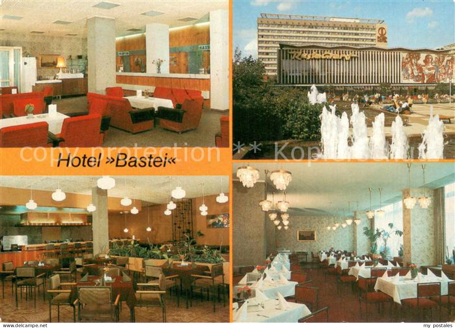 73758813 Dresden Interhotels Hotel Bastei Empfangshalle Restaurant Dresden - Dresden