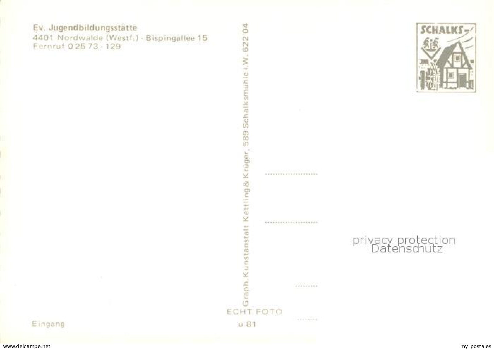 73758788 Nordwalde Ev. Jugendbildungsstaette Treppenhaus Nordwalde - Other & Unclassified