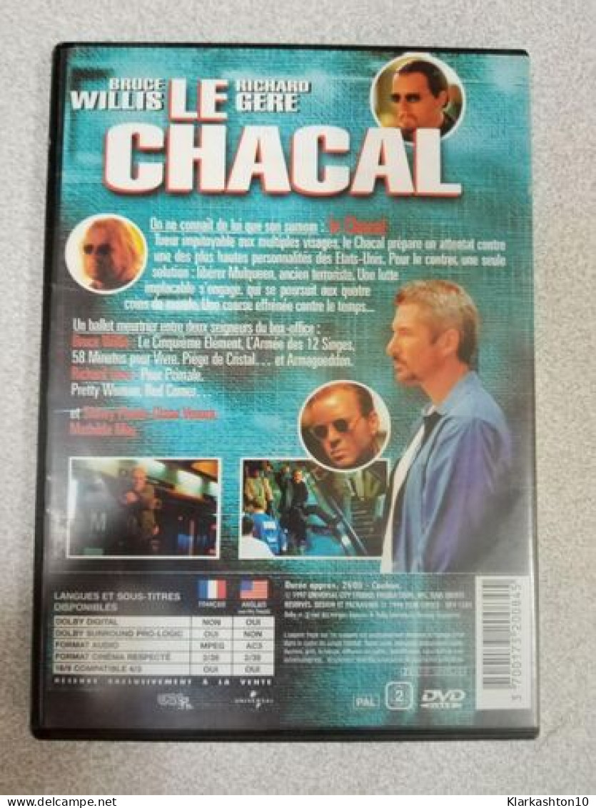 DVD Film - Le Chacal - Autres & Non Classés
