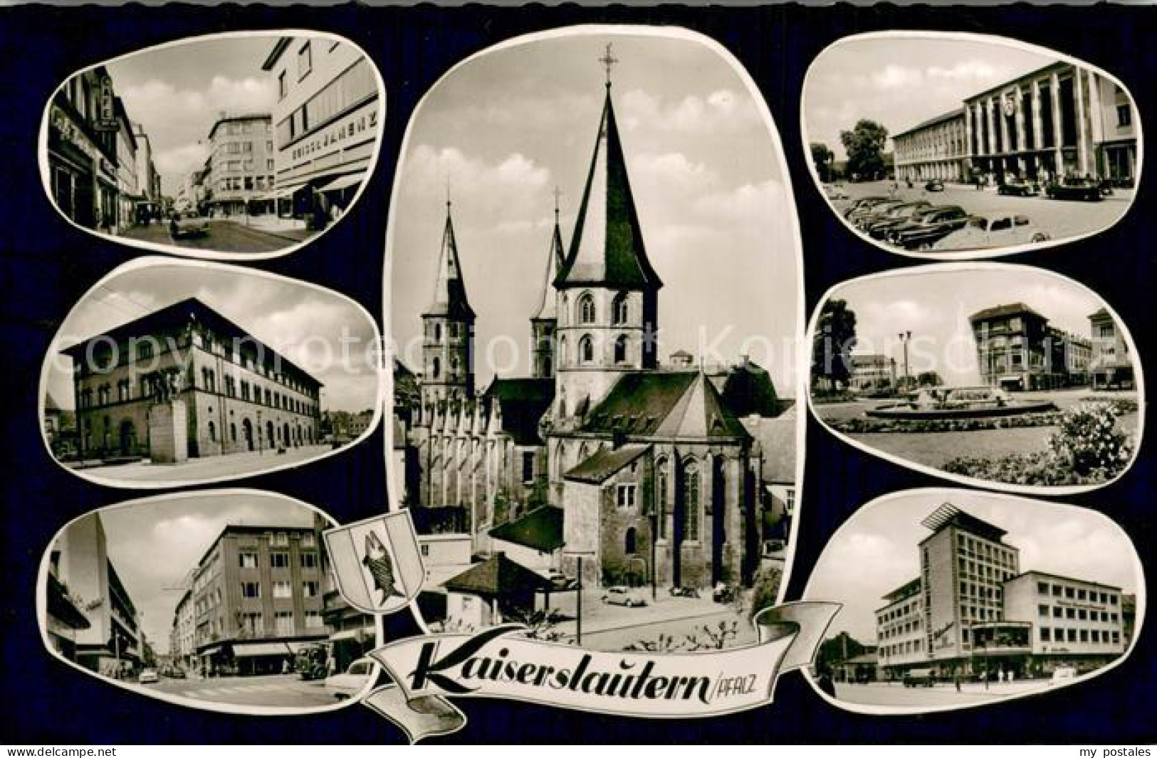 73758695 Kaiserslautern Ortsansichten Mit Kirche Kaiserslautern - Kaiserslautern