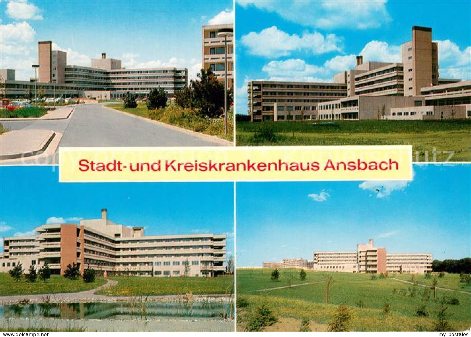 73758591 Ansbach Mittelfranken Stadt Und Kreiskrankenhaus Details Ansbach Mittel - Ansbach