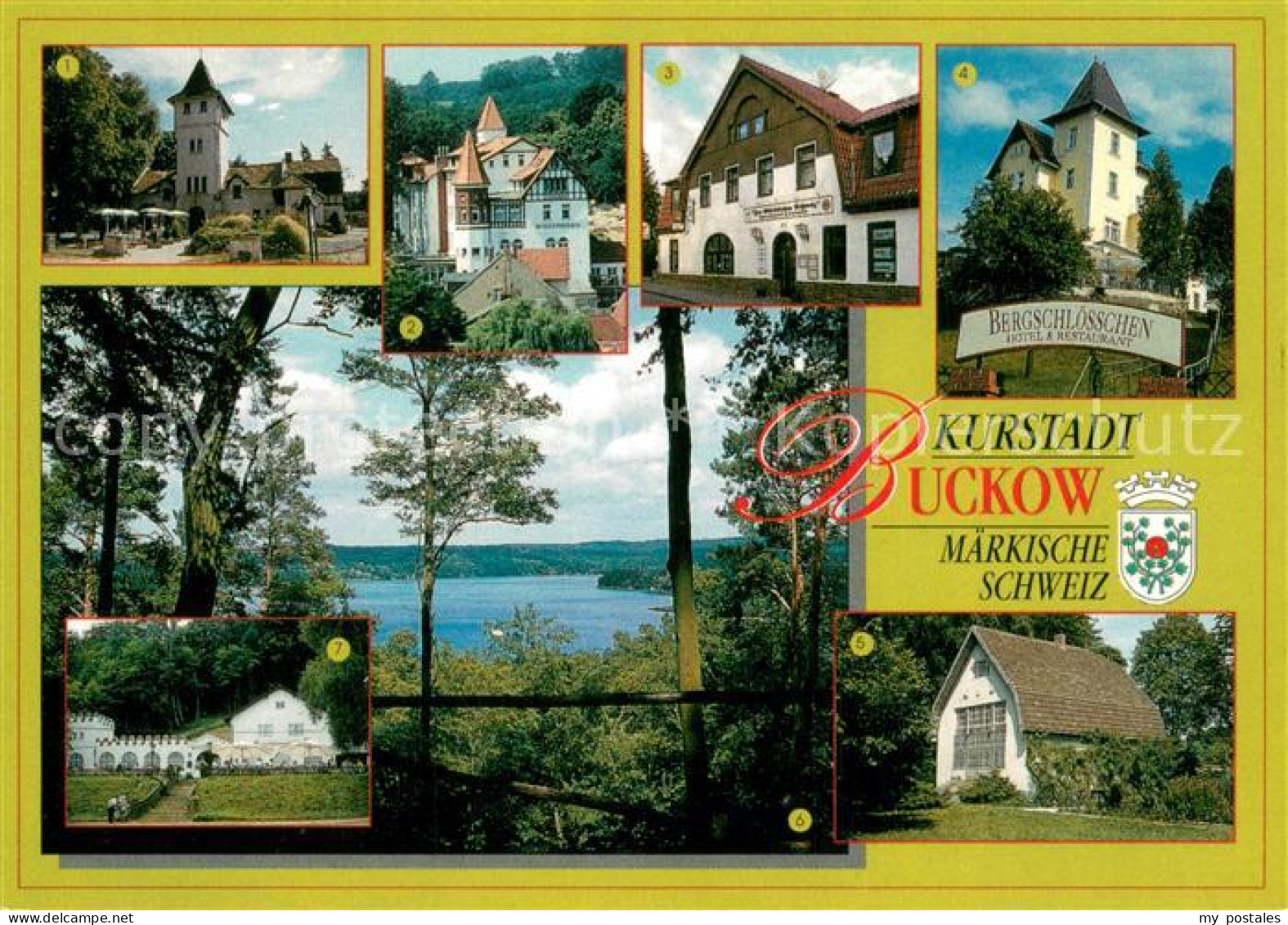 73758564 Buckow Maerkische Schweiz Bad Restaurant Schlossburg Haus Waldfriede Re - Autres & Non Classés