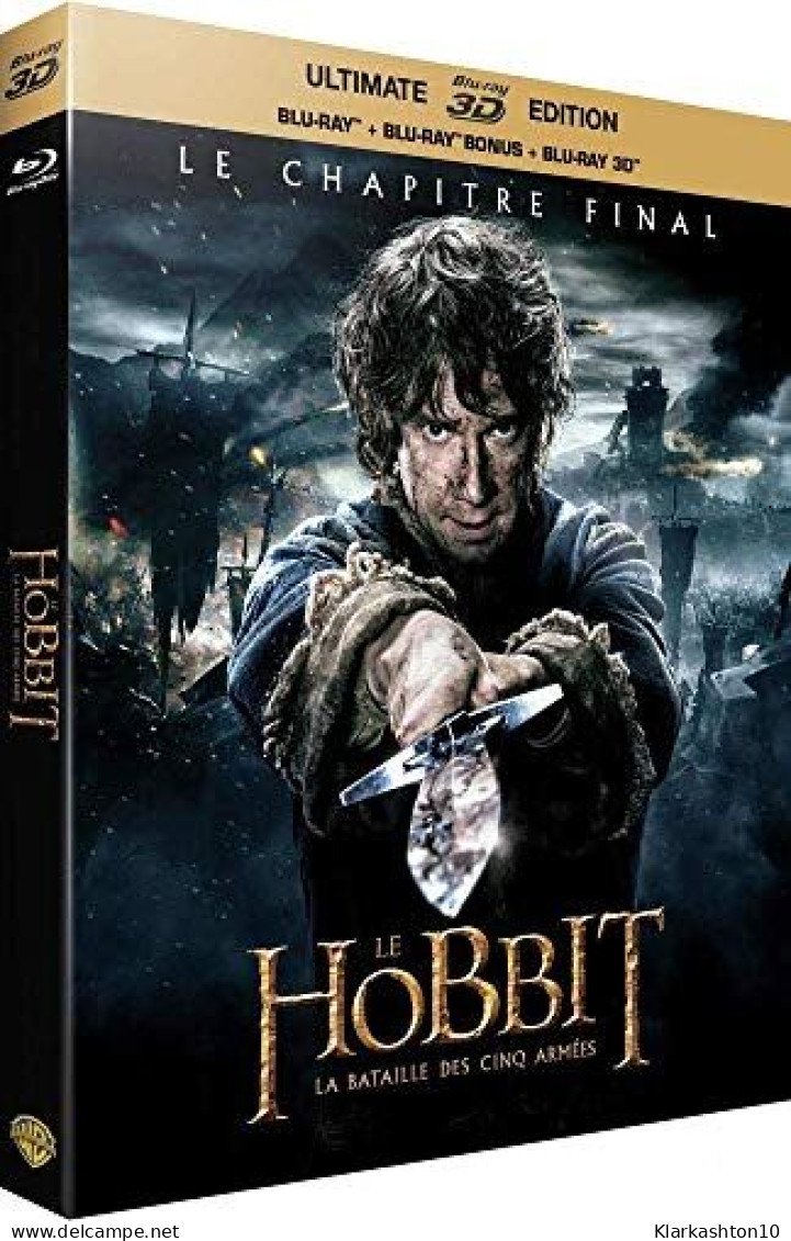 Le Hobbit : La Bataille Des Cinq Armées [Combo 3D + Blu-Ray + Copie Digitale-Visuel Lenticulaire] - Other & Unclassified