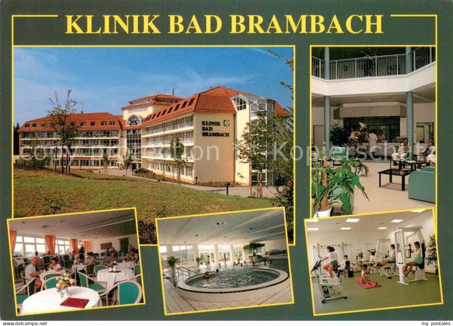 73758553 Bad Brambach Klinik Foyer Cafeteria Schwimmhalle Fitnessraum Bad Bramba - Bad Brambach