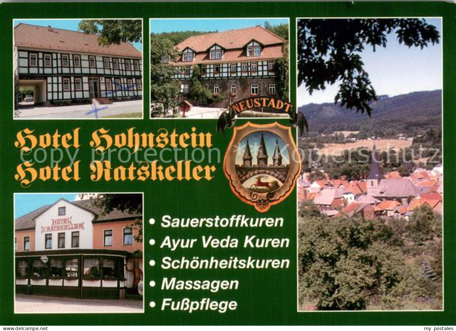 73758543 Neustadt Harz Bettenhaus Hotel Hohnstein Hotel Ratskeller Panorama Neus - Autres & Non Classés