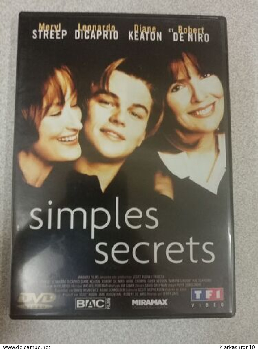 DVD Film - Simples Secrets - Other & Unclassified
