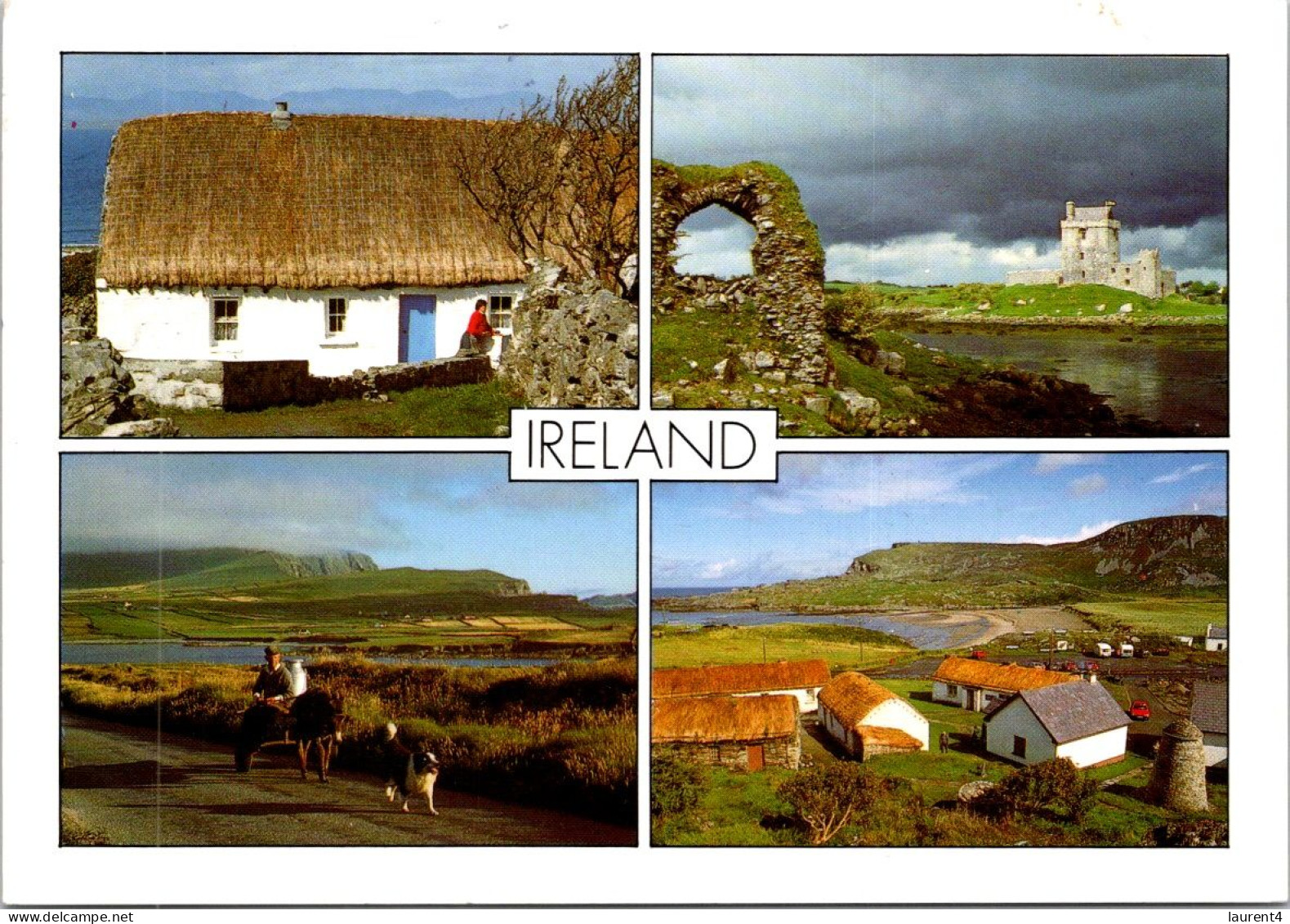 20-5-2024 (5 Z 36) Ireland (posted Within Engand In 1999) 4 Views - Andere & Zonder Classificatie