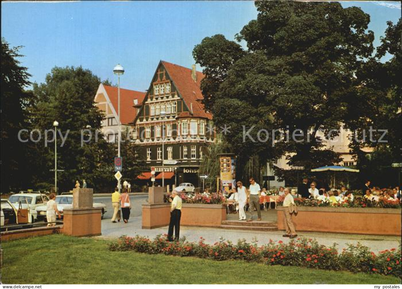 72524064 Celle Niedersachsen Blick Vom Garten Der Staedtischen Union Altencelle - Celle