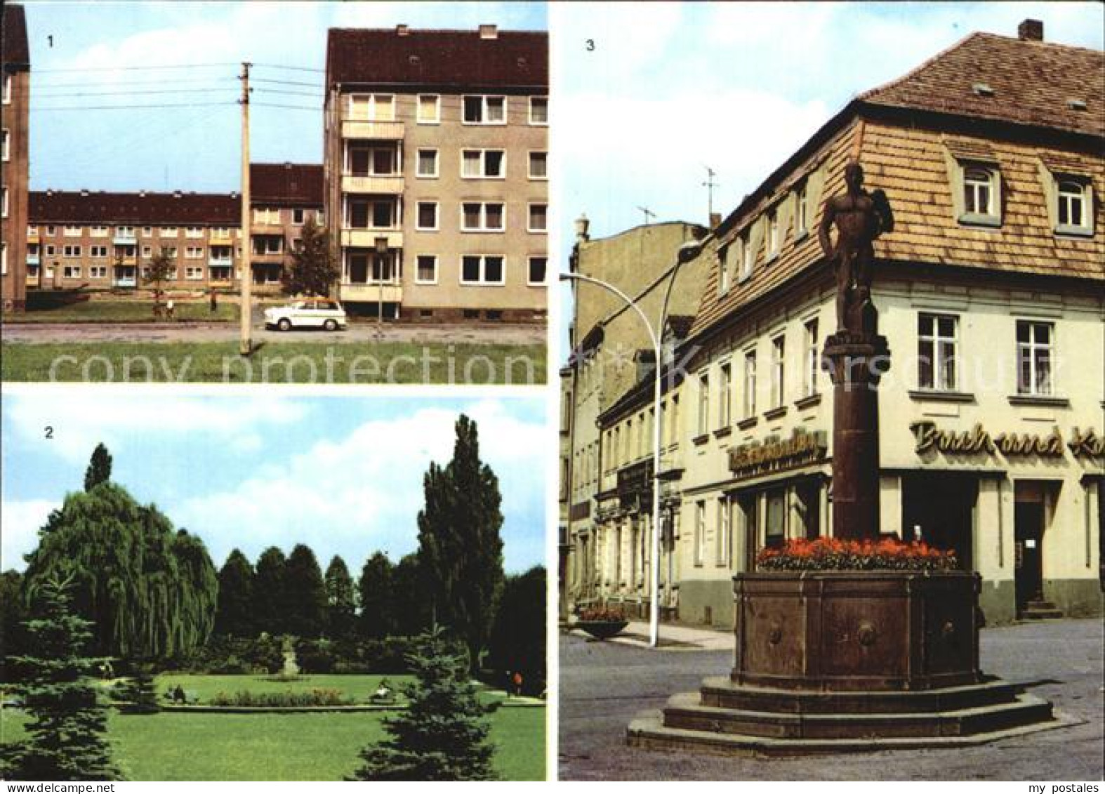 72523930 Frankenberg Sachsen Neubaugebiet Luetzelhoehle Park Platz Der Einheit   - Andere & Zonder Classificatie